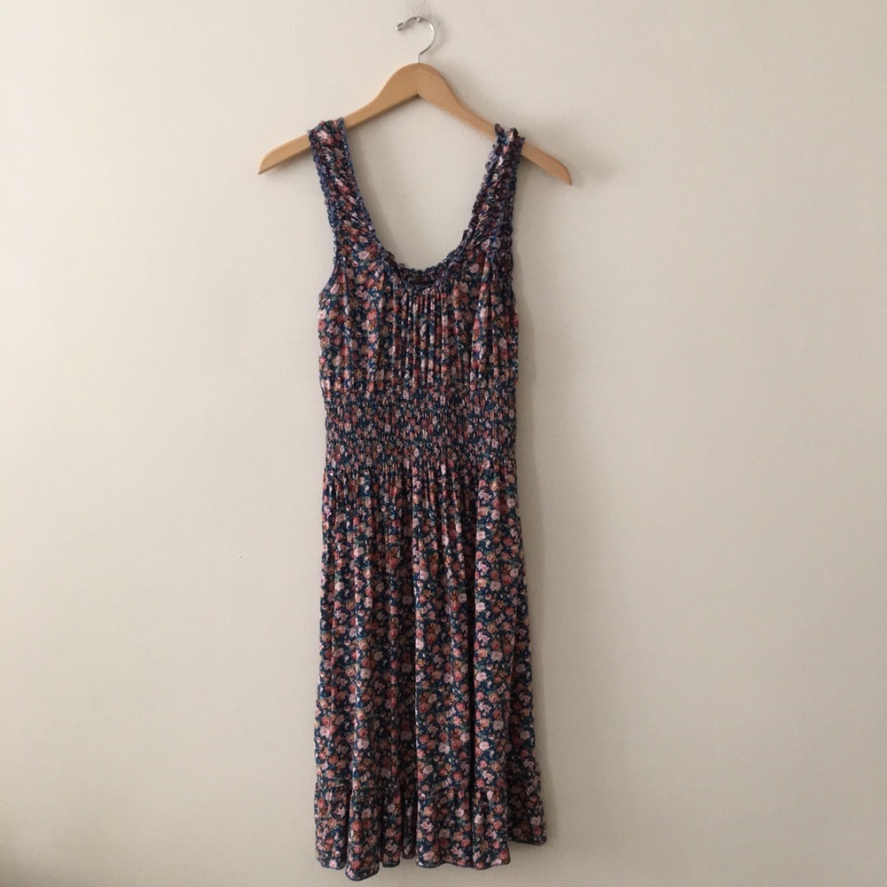 Floral Print Maxi Dress